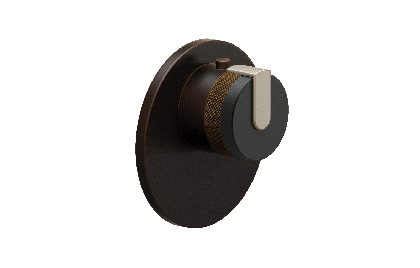 E-8027-R1MBKE-L1SN-OB-T Термостатический переключатель 3/4-Внешняя часть GRAFF MOD+