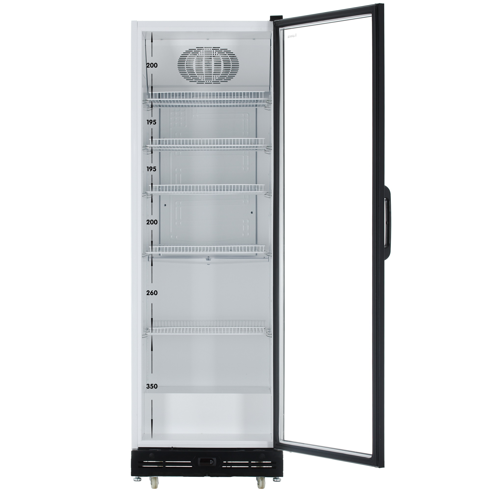 5356103 Холодильная витрина   Бирюса B600D черный STDN-0067592 - Вид №1