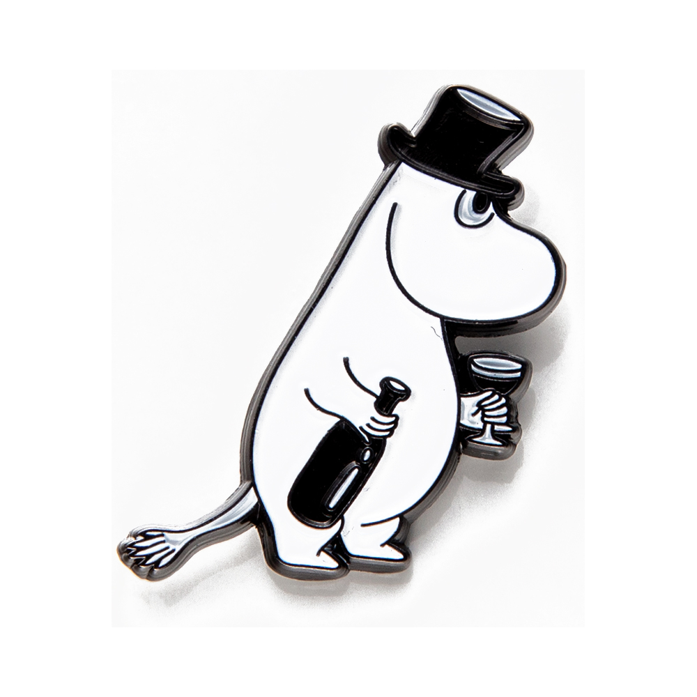 1095824 Значок эмалированный Муми-тролли №03 Муми-папа Santreyd 