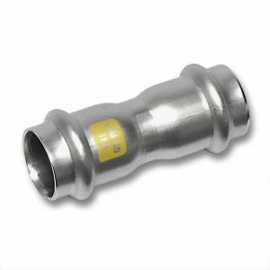 617270108 SANHA 17270 пр.-фит. газ, нерж.сталь, муфта ВПр-ВПр 108,0 мм