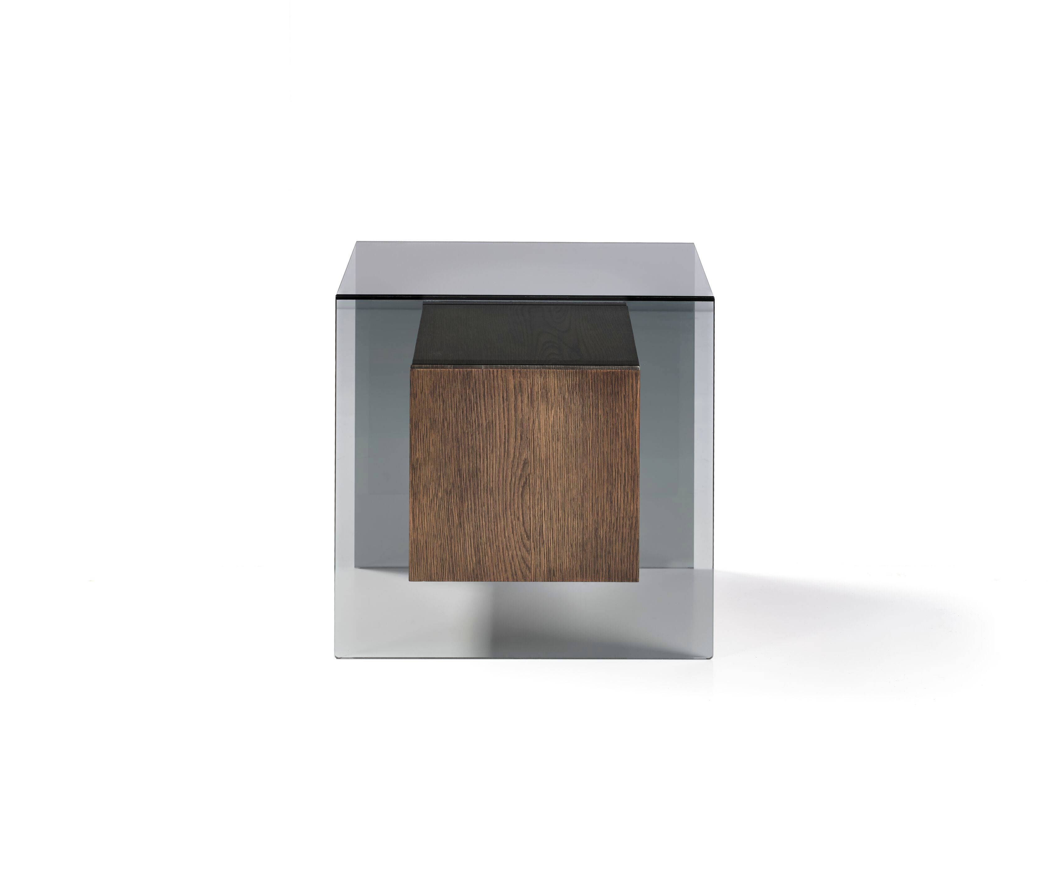 Тумбочка из дерева и стекла RIVATELIER поплавок ARCH-00141878 - Вид №1