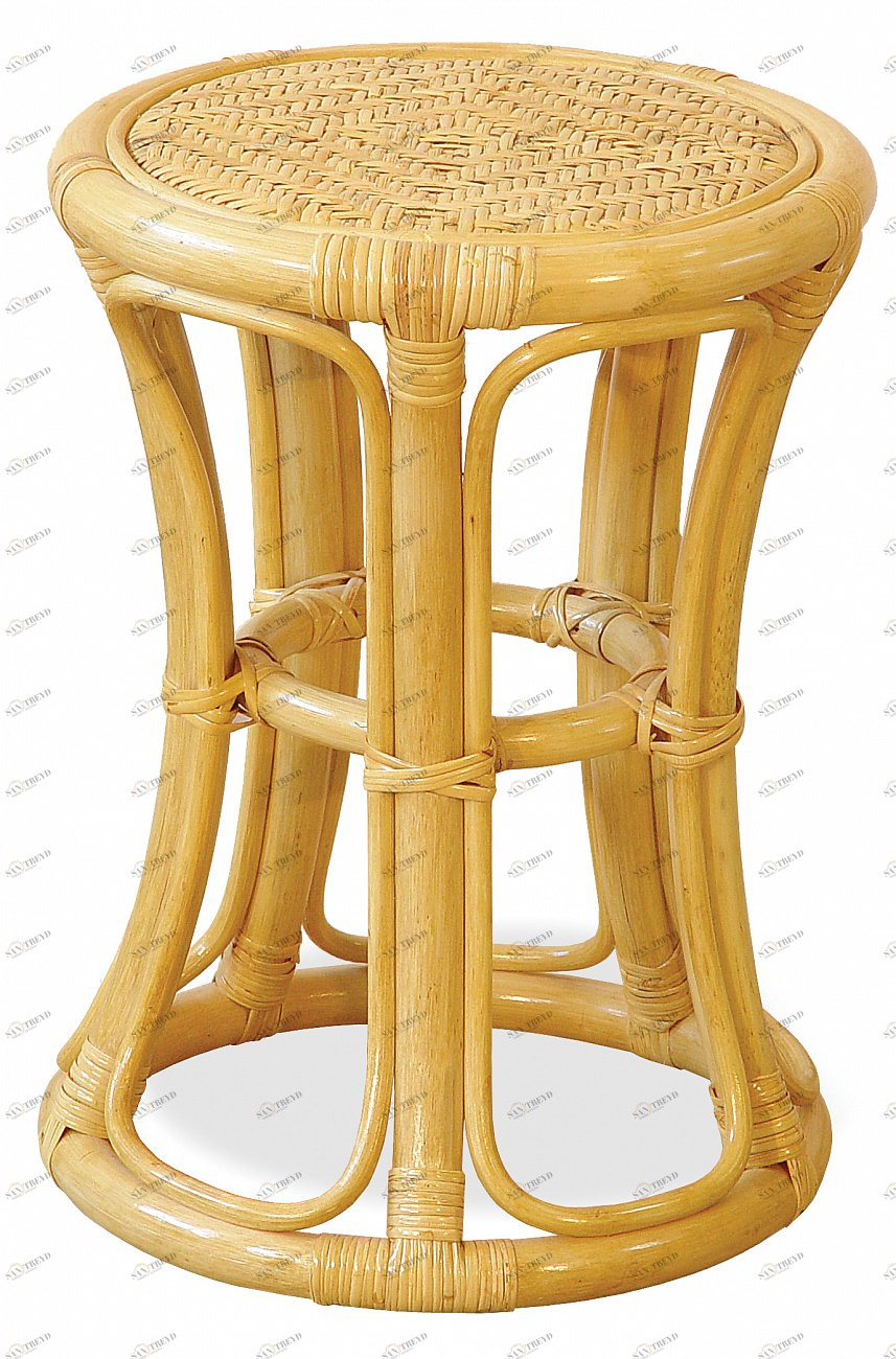 Табурет 46х35 см мед Calamus Rotan VINOTTI  00-3885360 Желтый 