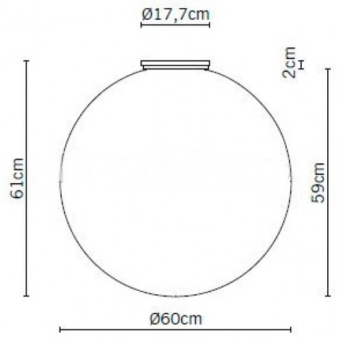 Fabbian F07E09 01 св-к потолочный светильник 89080 - Вид №1