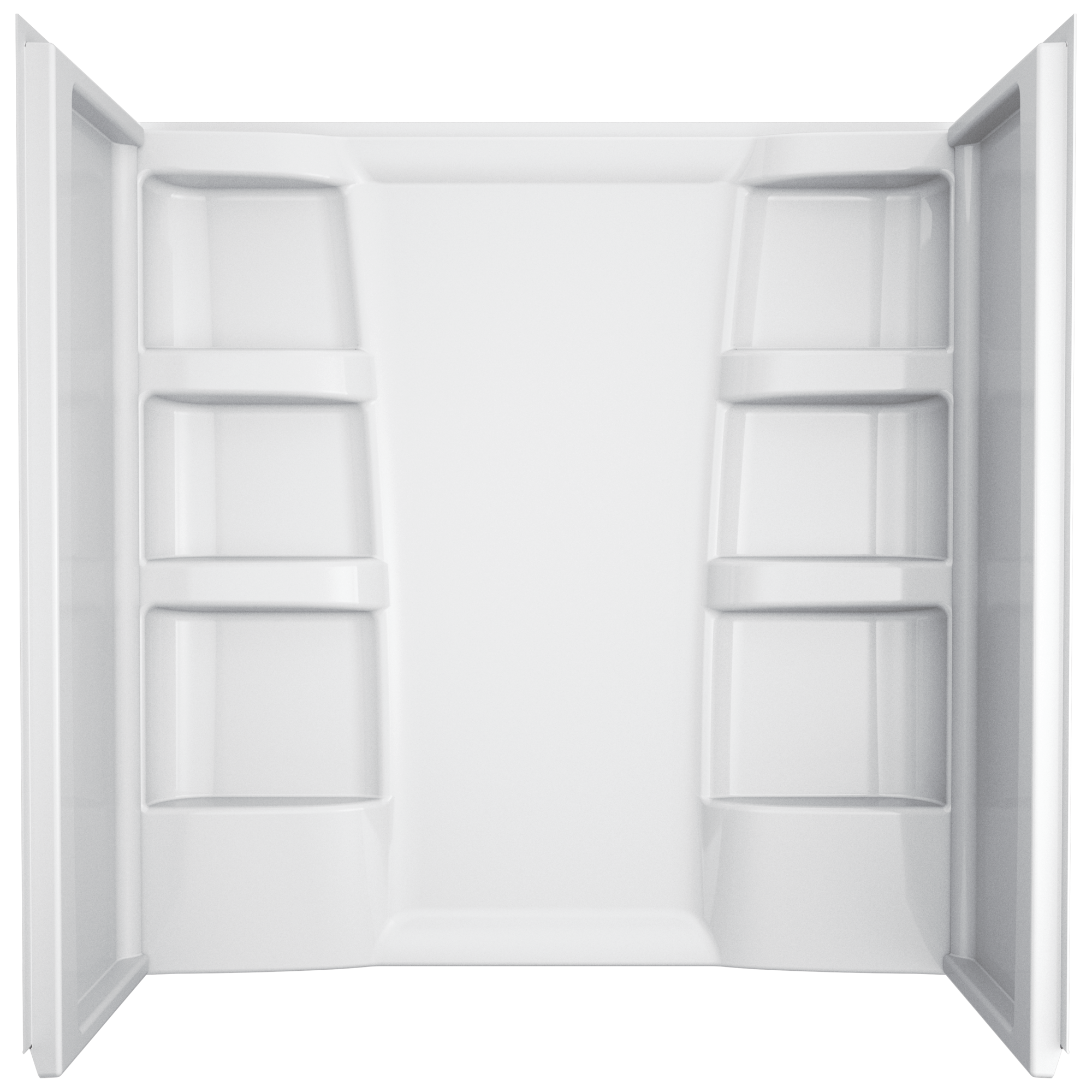 ProCrylic 60 дюймов x 30 дюймов Окружение ванны Delta Faucet B66513-6030-WH