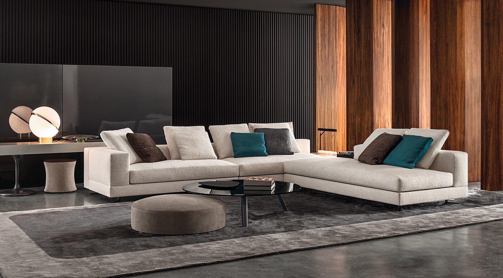 Ткань диван Minotti WHITE ARCH-00116367 - Вид №3