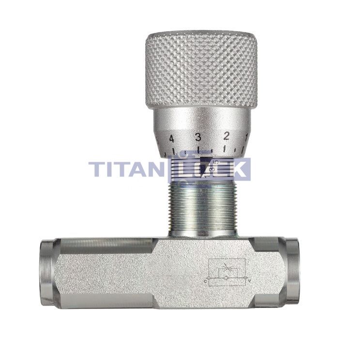 Гидравлический дроссель однонаправленный, 3/4", BP/BP, сталь, TL1WHT3/4FF TITAN LOCK  - Вид №3