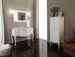 LEGNOBAGNO Лаковая тумба под умывальник с ящиками Novecento