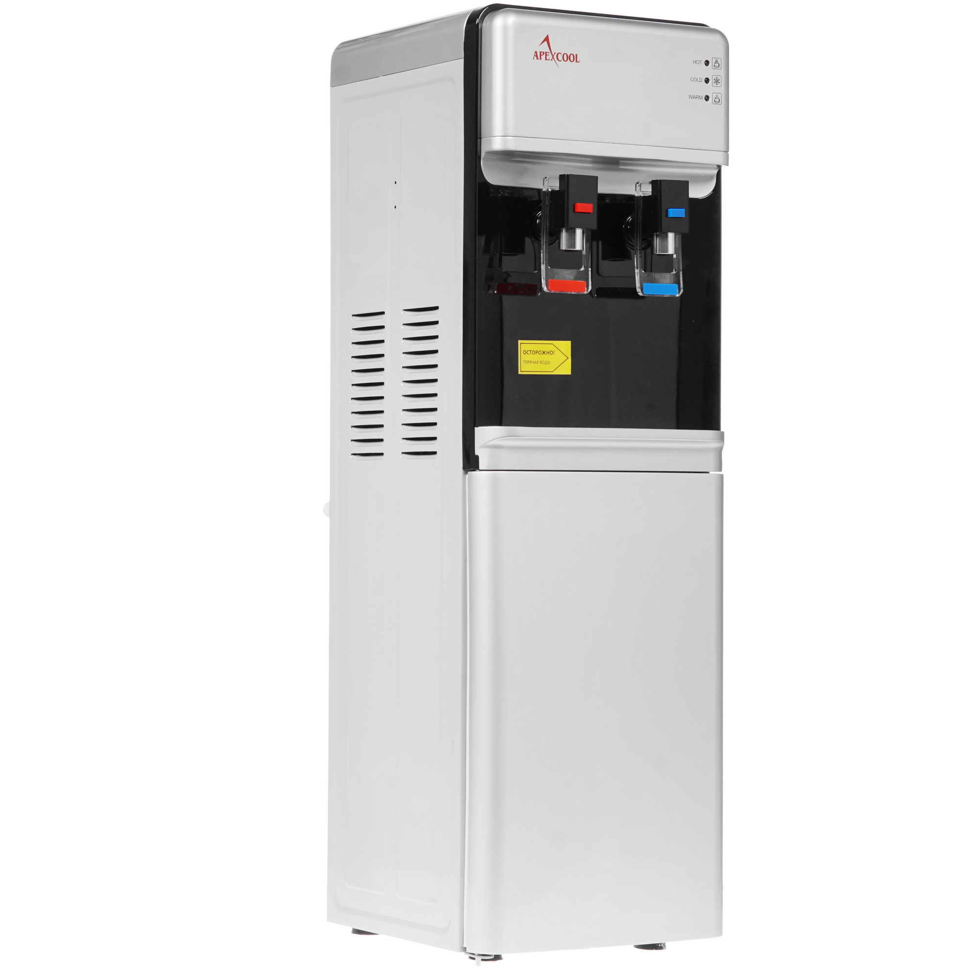 8161417 Диспенсер APEXCOOL 07 LD серебристый STDN-0091862