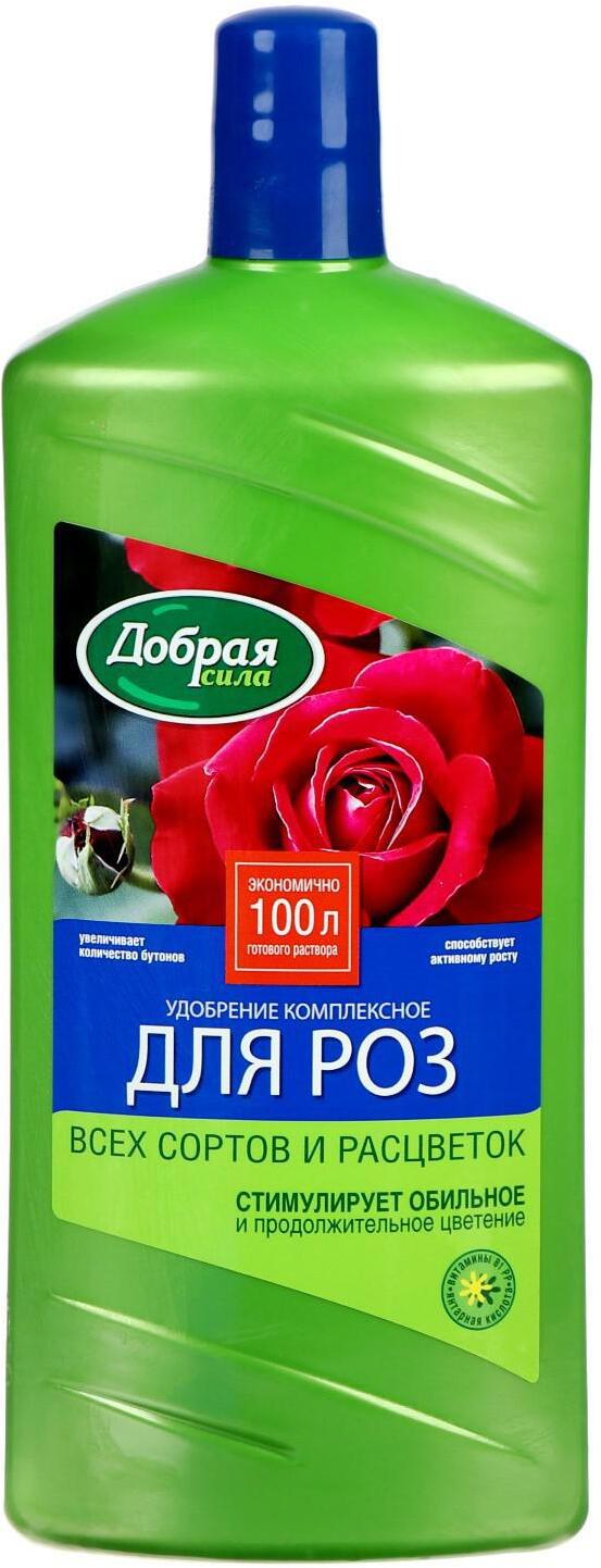 91082728 Жидкое органо-минеральное удобрение для роз 1 л STLM-0474945 ДОБРАЯ СИЛА
