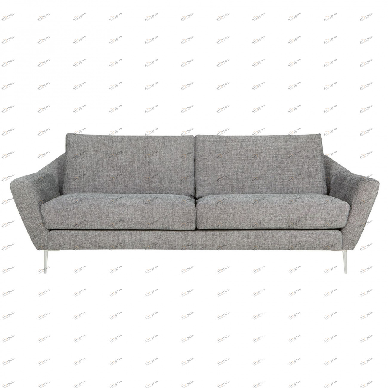 Диван трехместный прямой серый Agda SITS AGDA 191855 Серый 