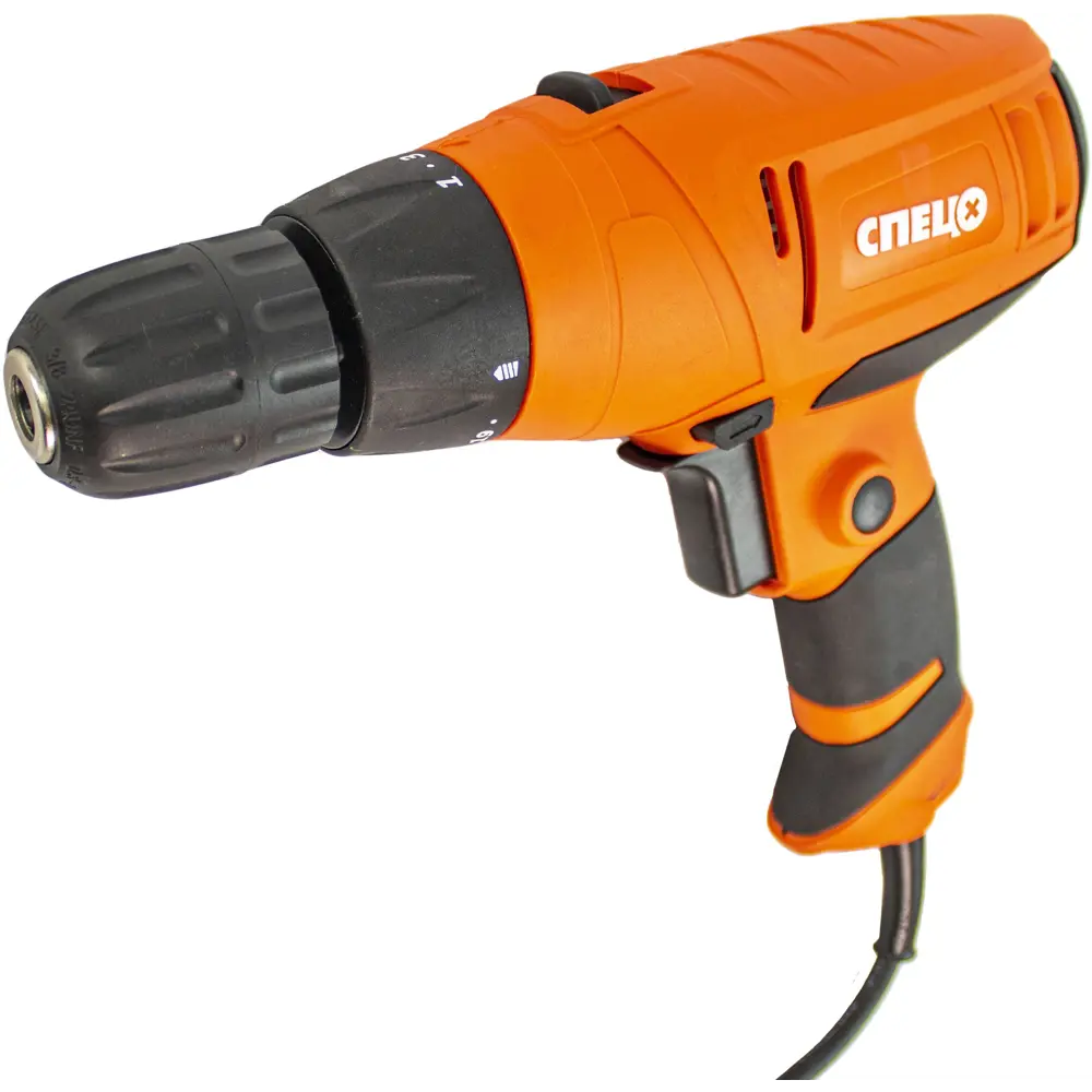 Сетевой шуруповёрт СПЕЦ БШЭ-400К с удлинённым кабелем 10 м 87765593