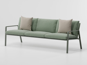 3-местный тканевый садовый диван