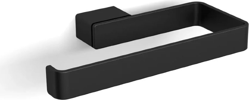 11338A-BP Полотенцедержатель VICO подвесной цвет черный матовый LANGBERGER VICO, BLACK EDITION - Вид №1