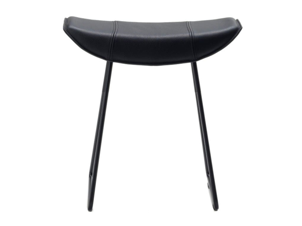 Кожаный низкий мягкий табурет Freifrau KYA STOOL SEAT WIRE FRAME ARCH-00149843 - Вид №1