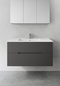 1390116 Шкаф Для Умывальника Sun Antracit 1000 Hafa  Антрацитовый