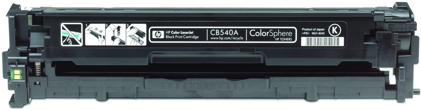 CB540A color laserjet black print cartridge HP Santreyd  - Вид №2