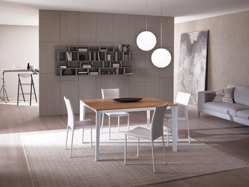 Ozzio Italia Модульный стенной книжный шкаф  X026  - Вид №2