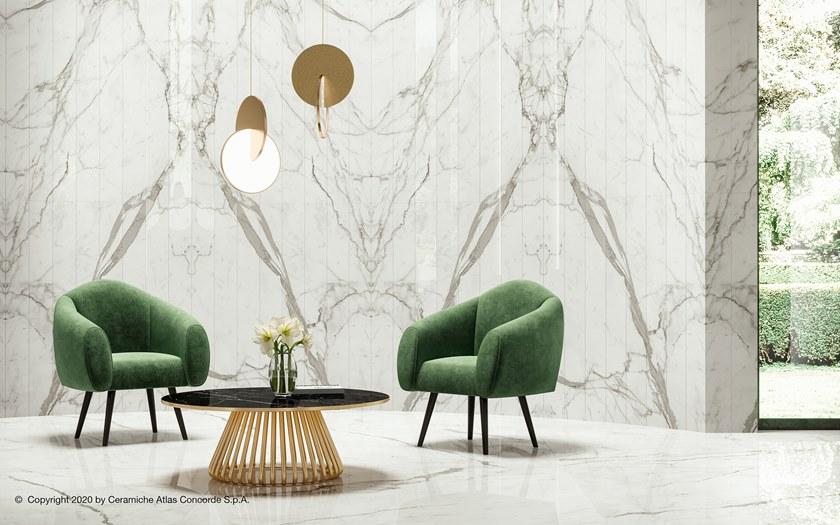 Atlas Concorde Пол из керамогранита с эффектом мрамора Marvel shine sun-id-1478972 - Вид №45