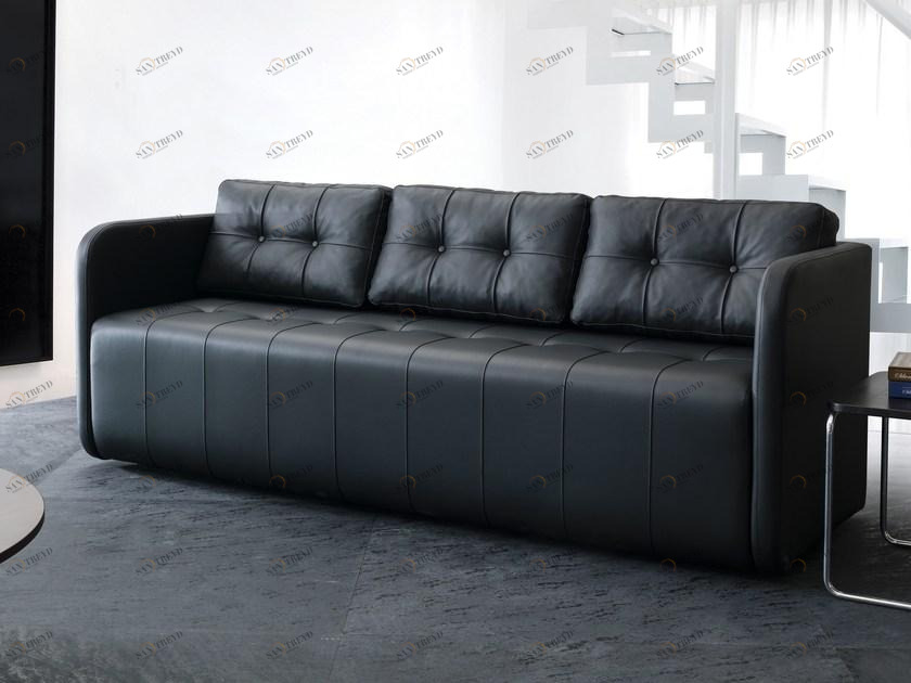 Tuna Ofis 3-х местный кожаный диван Swan sun-id-1512974