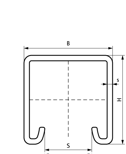 6507347 Монтажные профиля BIS RapidStrut® Профили монтажные нерж. подвешивание и поддержка WALRAVEN  - Вид №1