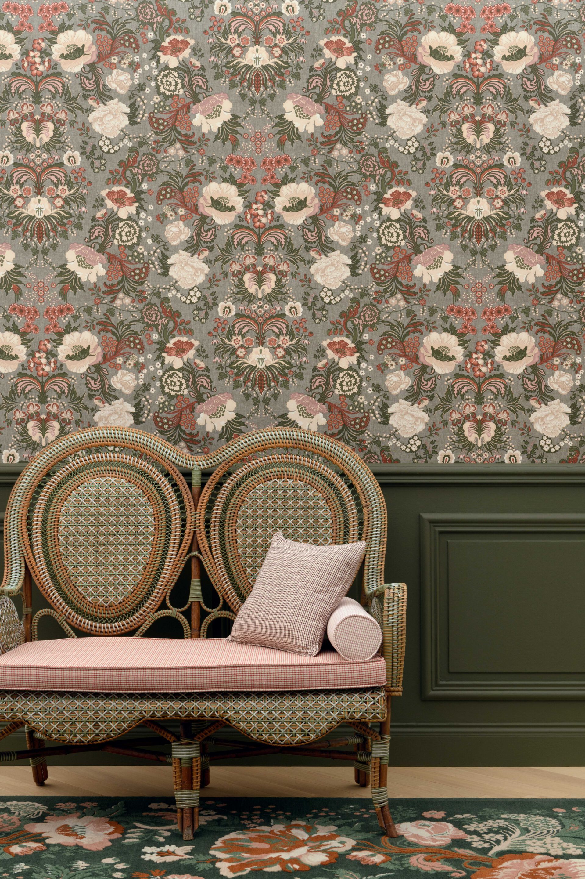 Хлопчатобумажная ткань в клетку для штор LELIEVRE Quenin-Belle Époque ARCH-00078409 - Вид №25