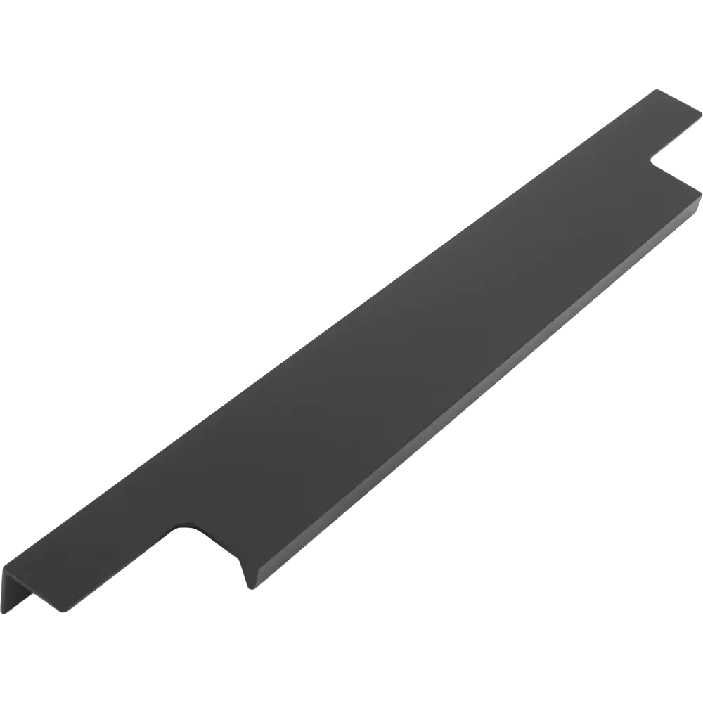 Мебельная ручка-профиль черная 296 мм Jet STLM-2065983