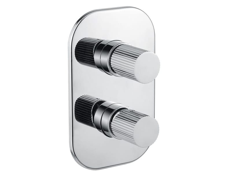 Хромированный латунный смеситель для душа с переключателем Bugnatese Moon ARCH-00057401