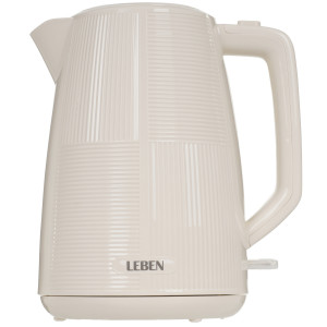 9237193 Электрочайник LEBEN 291-123 бежевый
