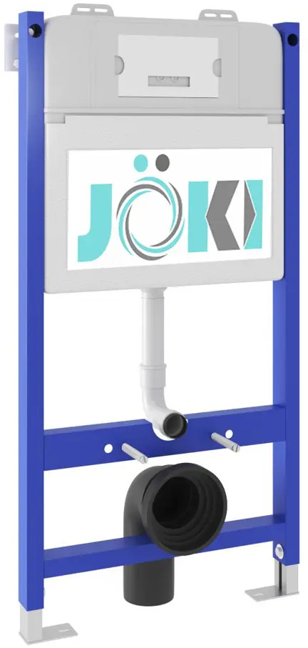 91736584 Комплект инсталляция с унитазом Joki JKS303033022CH цвет белый STLM-0980319