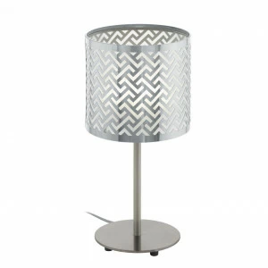 Настольная лампа Eglo Leamington 1 49167 EGLO КЛАССИЧЕСКИЕ 221026 Прозрачный;хром