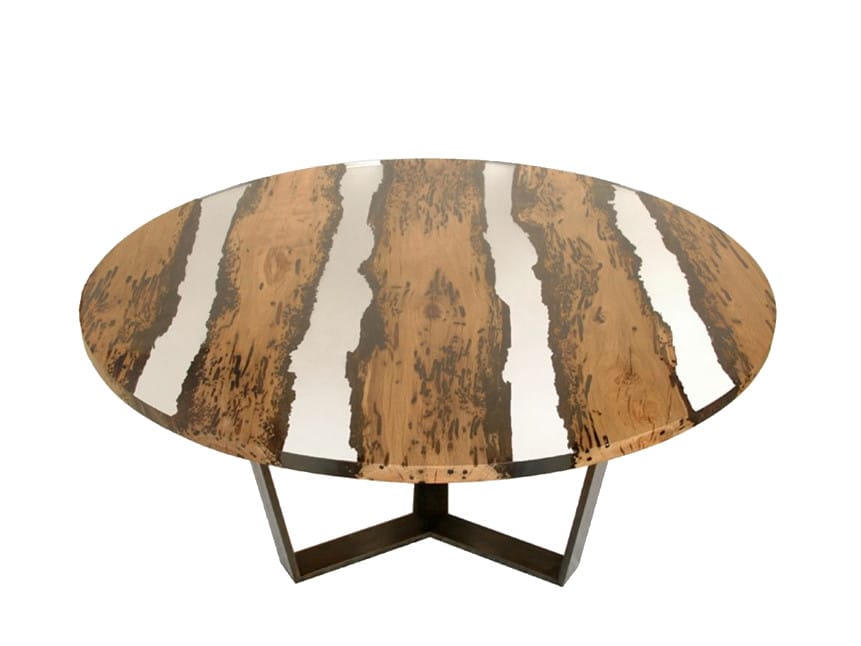 Круглый обеденный стол alcarol Bricola ARCH-00128487 - Вид №1