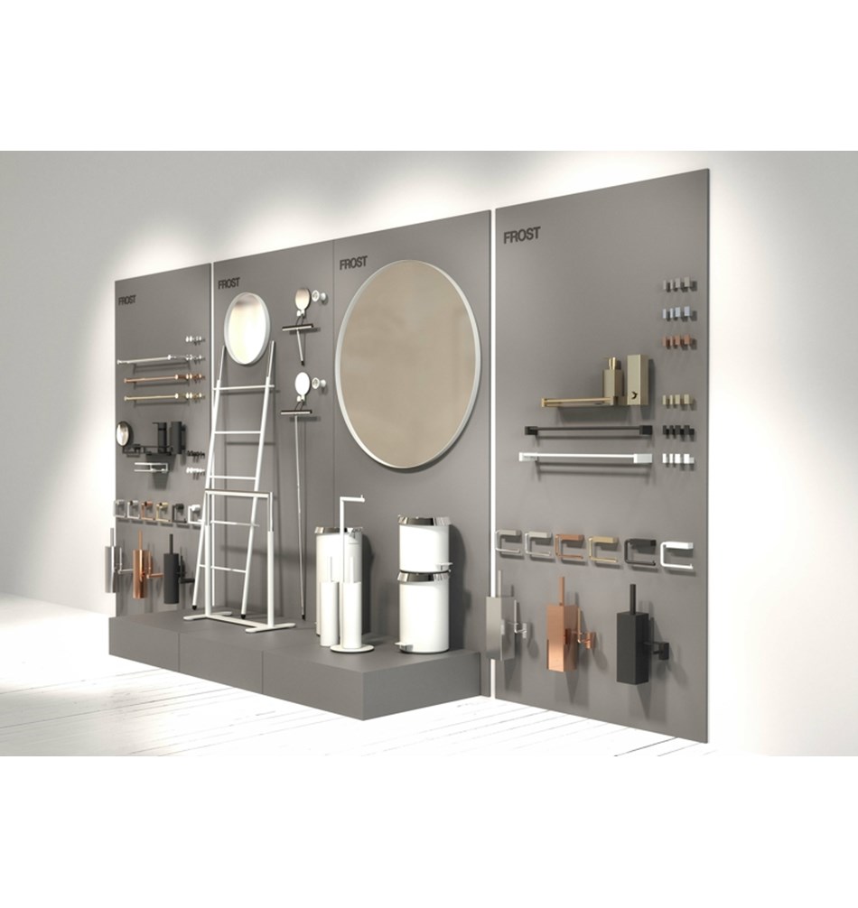 FROST Крючок 6 » 2 шт. белый Нержавеющая сталь Белый N1901-1-W  - Вид №7