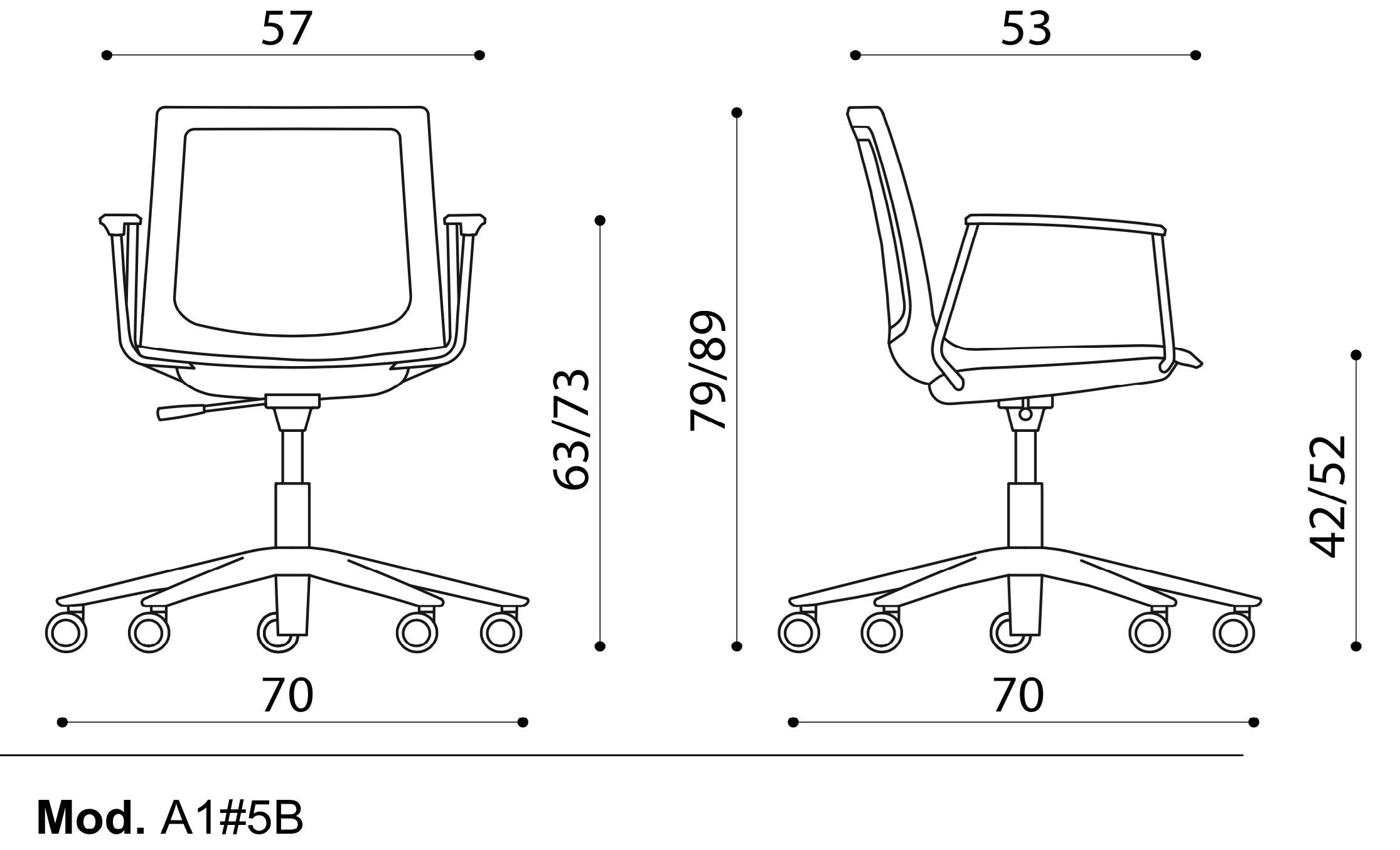 Мягкий стул Ares Line Aira ARCH-00122588 - Вид №4