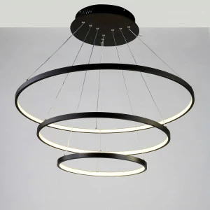 Подвесной светодиодный светильник Favourite Giro 1764-18P FAVOURITE ДИЗАЙНЕРСКИЕ, GIRO BLACK 072443 Черный