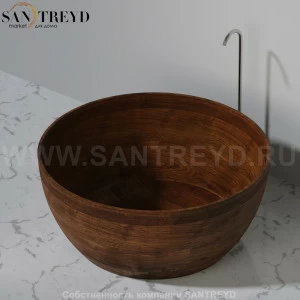 UWD MUNAI N2 Ванна свободностоящая 138 см из сапели N2Munai138.sapele