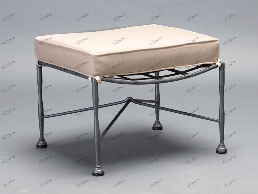 OFFICINACIANI Прямоугольная железная подставка для ног для сада Intreccio Gf4004po 