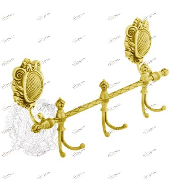 Планка с крючками MIGLIORE Cleopatra ML.CLE-60.739.DO золото 