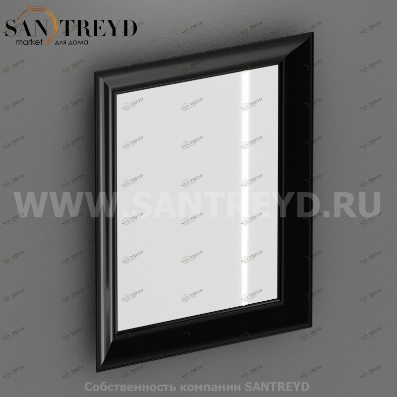 PS072CA Зеркало 70 см цвет Графит Globo Paestum Италия Ceramica Globo