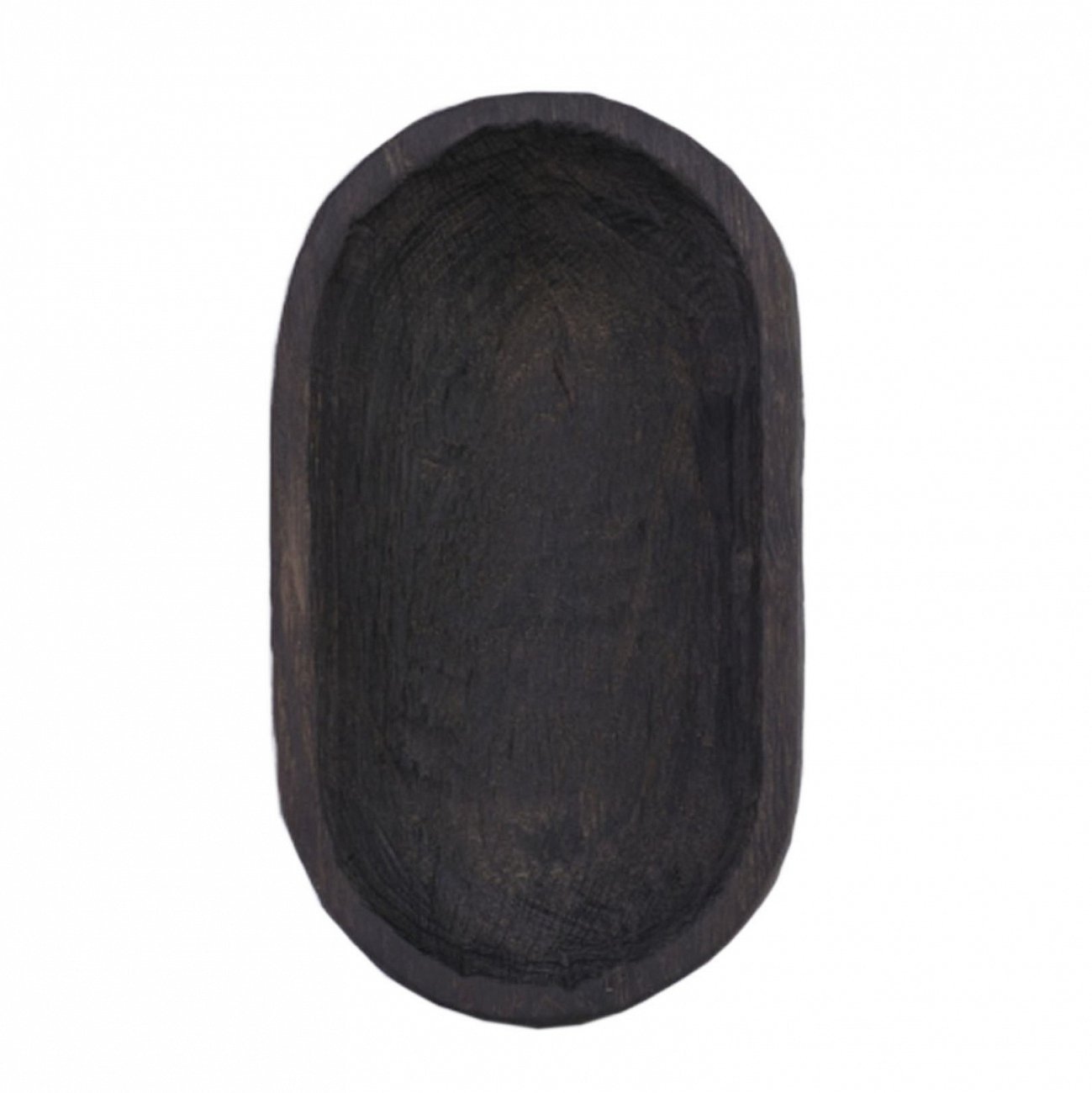 Плошка 15*27 Чёрный FUGA ECO WOOD 123642 Чёрный  - Вид №1