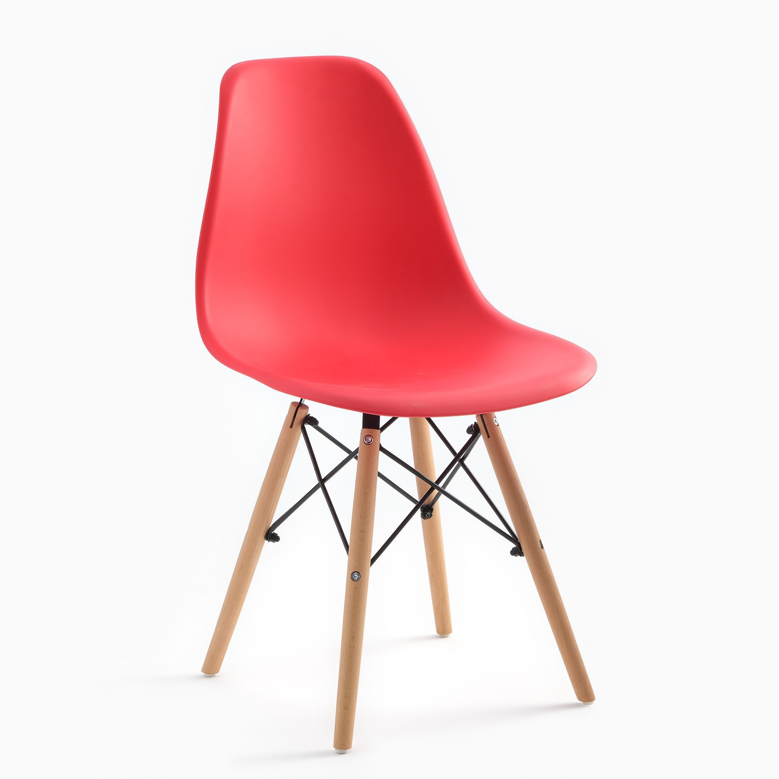 91032864 Кухонный стул Hyh-a304 40х40х47 см abs-пластик цвет красный Eames STLM-0450295 LANGFANG SHUKE E-COMMERCE CO., LTD