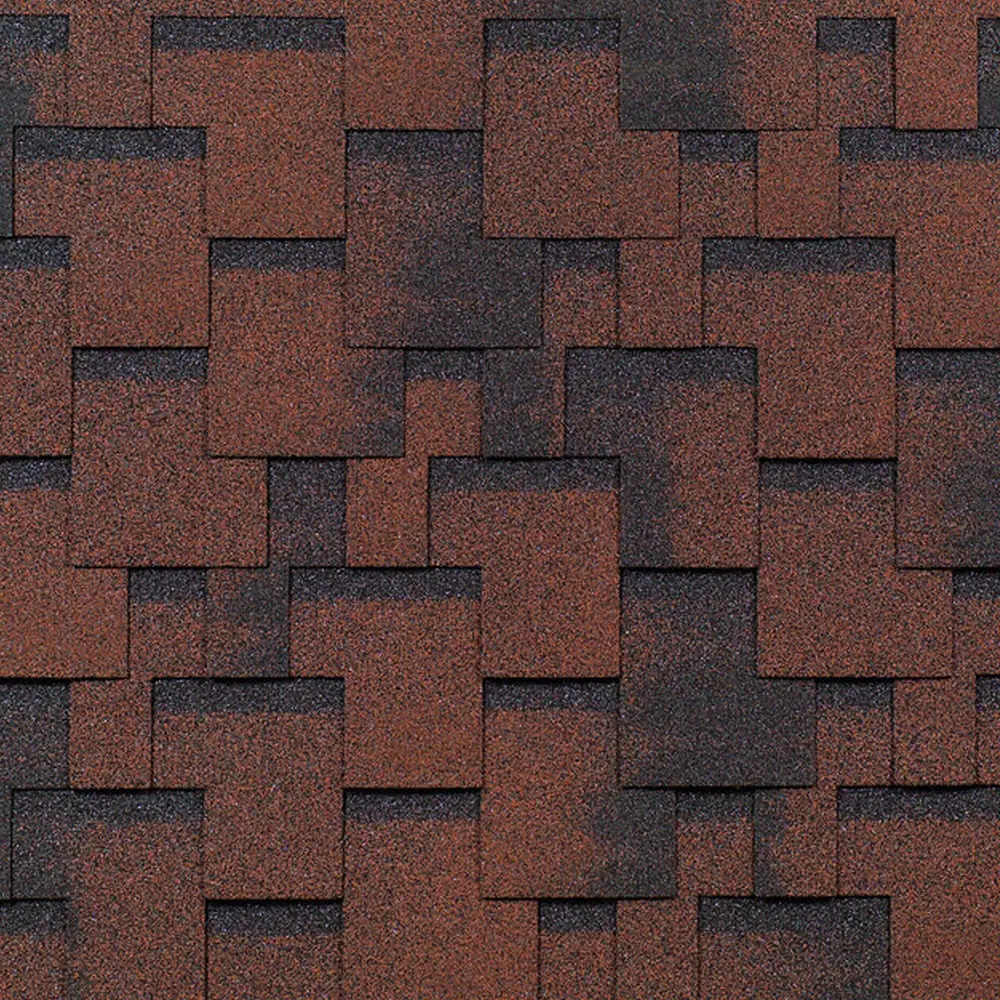 Гибкая черепица Mida Аккорд красный 3 м² ТЕХНОНИКОЛЬ STLM-2050483