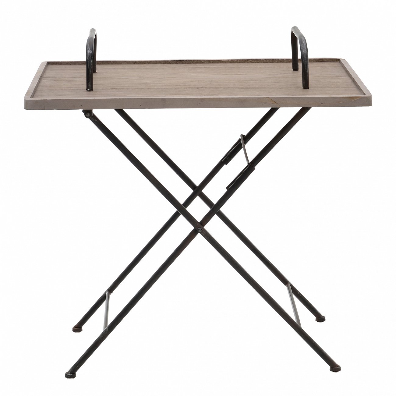 Столик сервировочный складной с подносом Two TO4ROOMS  212377 Коричневый  - Вид №1