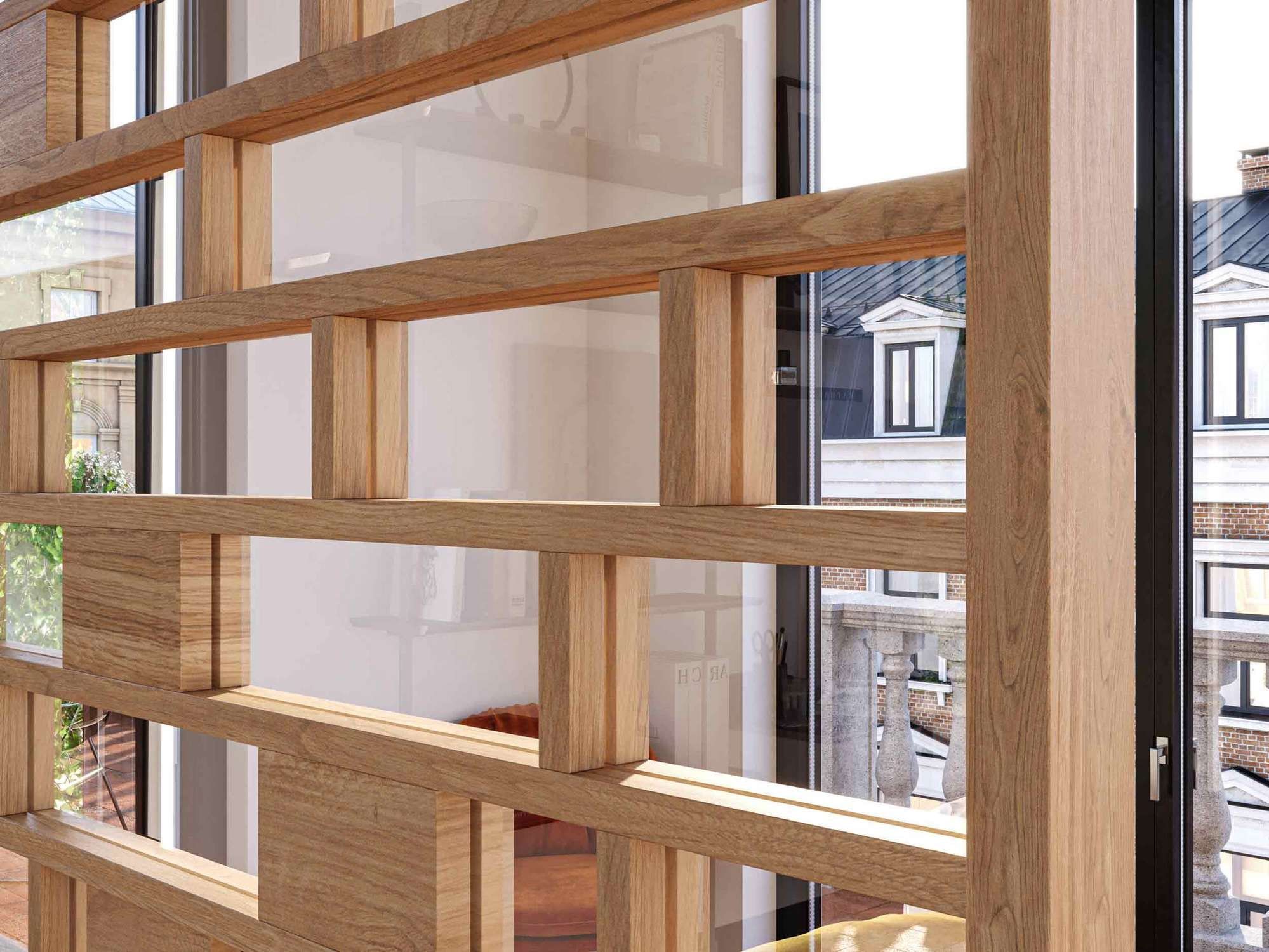 Деревянная перегородка Carminati Skyline System ARCH-00147084 - Вид №5