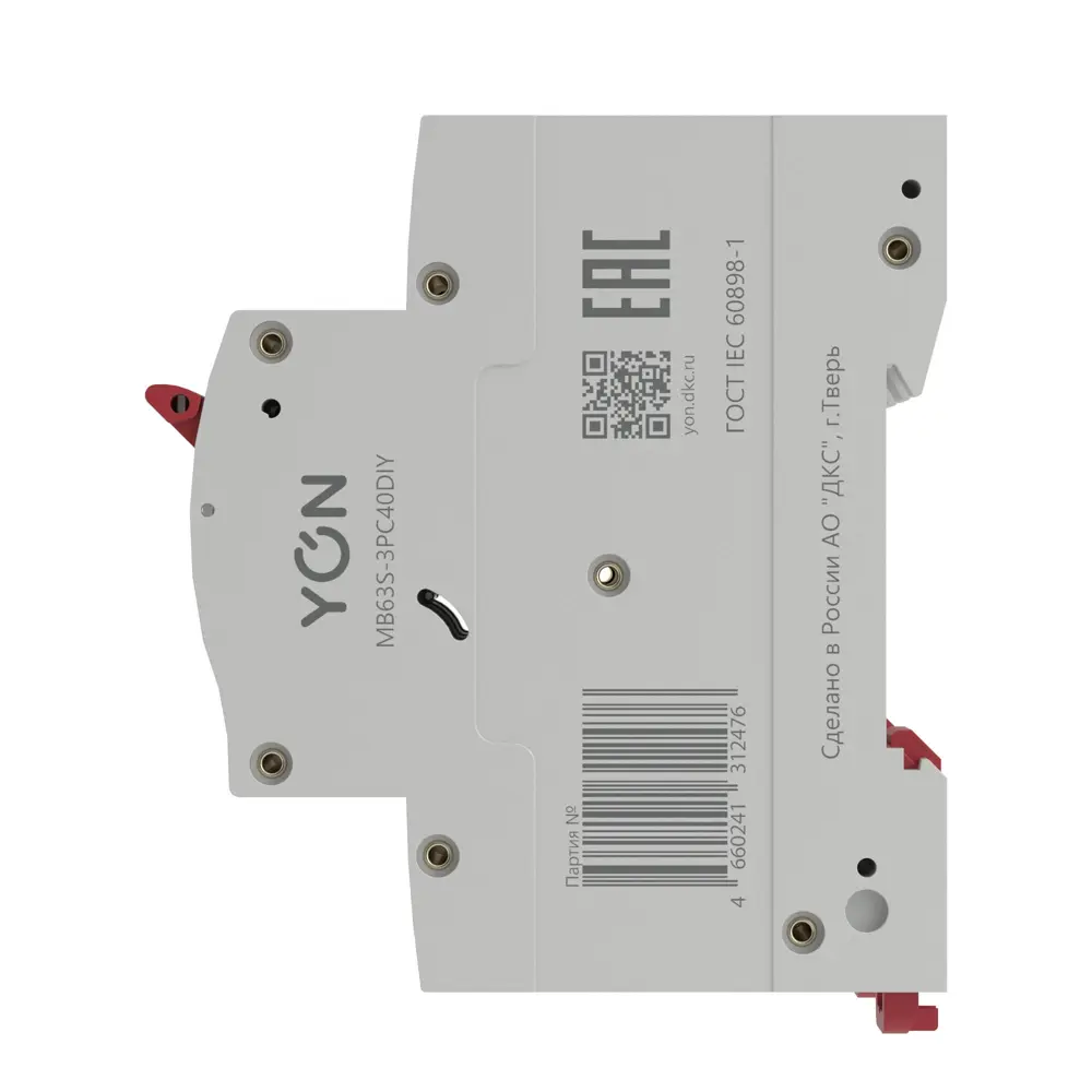 Автоматический выключатель DKC Yon 3P C40 А 4.5 кА STLM-2127233 - Вид №2