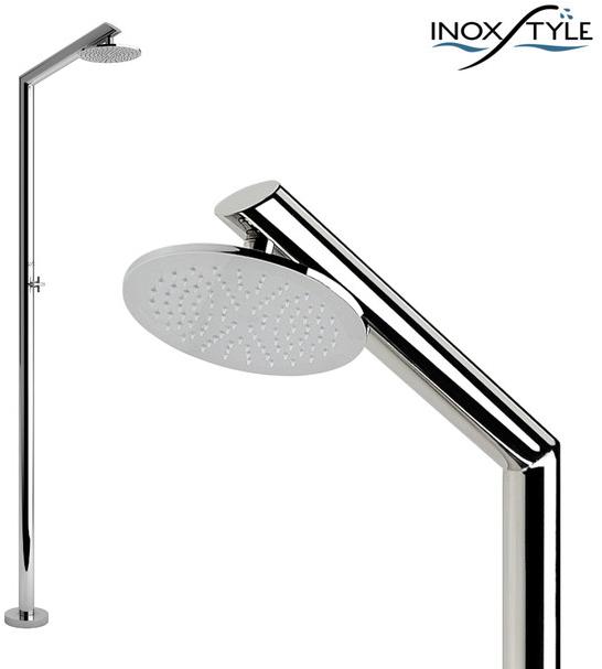 Inoxstyle Летний душ из нержавеющей стали Tecno 01014 beauty - Вид №1