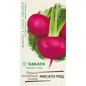 Семена редьки Мисато Ред Гавриш - японский сорт с красными плодами 89401722