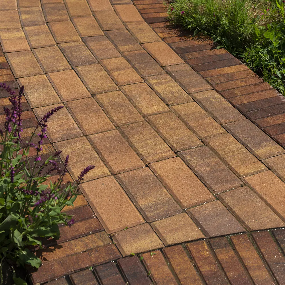 Плитка Тротуарная BRAER прямоугольник 200x100 мм цвет Прайд толщина 60 мм STLM-2015390 - Вид №7