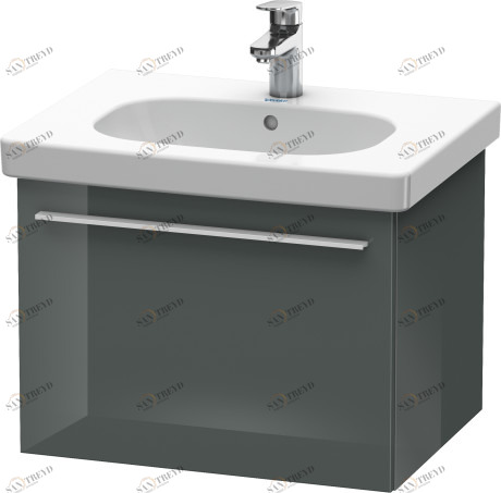 XL605103838 X-Large Тумбочка подвесная Доломитово-серый глянцевый лак Duravit