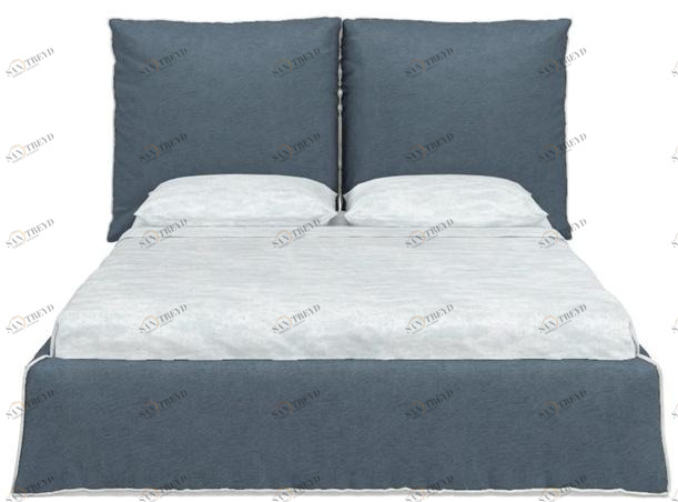 Gervasoni Съемная кровать с мягким изголовьем Beds sun-id-1404093