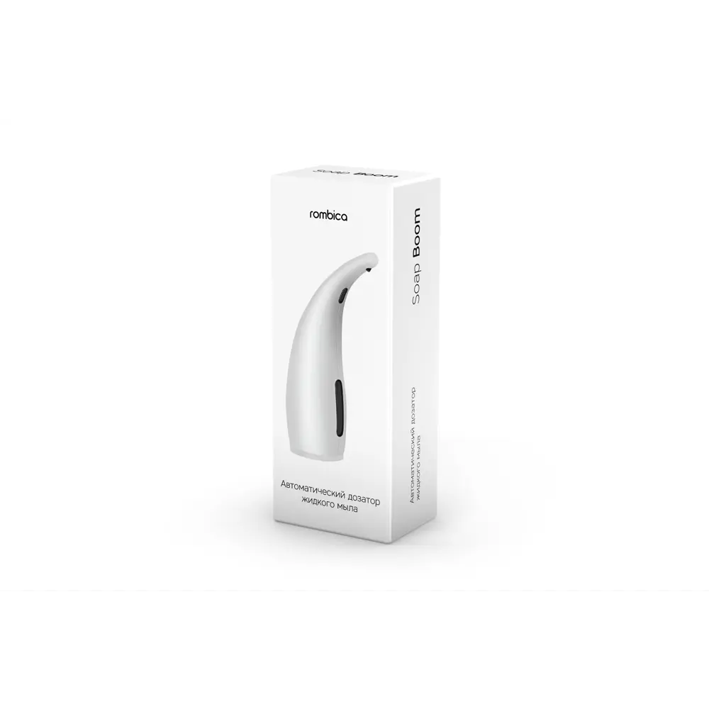 Дозатор для жидкого мыла Rombica Soap Boom пластик цвет белый STLM-2098530 - Вид №3